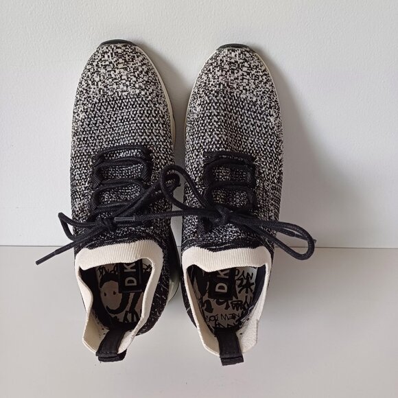 DKNY Ashly Lace-up Slip-on Wedge Textile Sneakers Size 5.5M - Picture 13 of 14